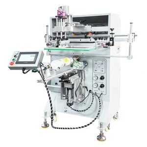 Hot Sale Automatic Positioning Cylinder Screen Printer for Bottle Semi-automatic Screen Printing Machine with Touch Screen - Product Image 6
