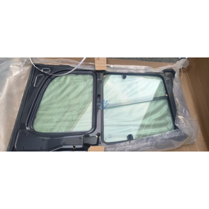 Pièces en acier pour porte de cabine d'excavatrice LUYUE, compatibles PC200-7/PC200-8/PC200/PC400, avec garantie de 3 mois et finition en bois - Product Image 1