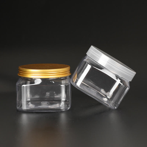 Luxury Custom Logo 150ml Clear PET <b>Plastic</b> <b>Container</b> Cosmetic Face Cream Eye Cream Jar - Product Image 4