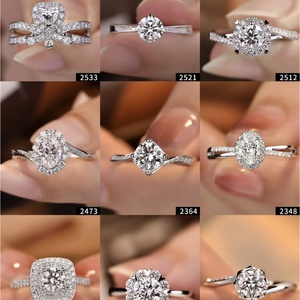 Huazhong Gem Wholesale Igi Certified 14k 18k Solid Gold Cvd HPHT Lab Grown <b>Diamond</b> <b>Rings</b> Engagement <b>Ring</b> Jewelry for Women - Product Image 4