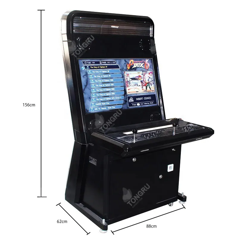 Coin Operated 32 Inch Fighting Upright Cabinet Machine 9D Vewlix Street Fighter Retro Arcade Video Game