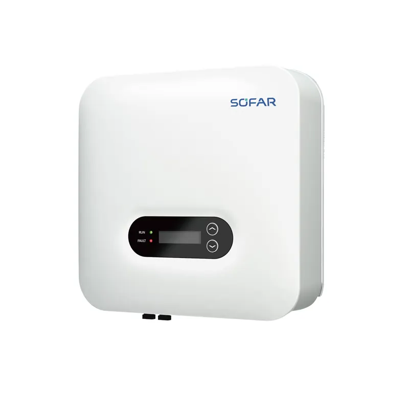 Sofar Inverter dasi kotak tenaga surya, 3kw 4kW 5kW 6KW fase tunggal MPPT ganda pada grid 5kW 6KW