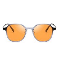 Lunettes de protection pour ordinateur avec monture en titane, verres CR39 Amber FL41, anti-lumière bleue, pour le travail sur ordinateur