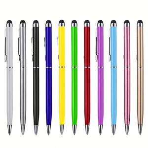 Stylet universel 2 en 1 de haute précision pour écran de condensateur de téléphone portable stylos tactiles téléphone portable tablette crayon intelligent - Product Image 1