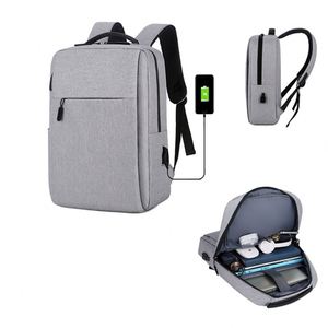 Fashion Back Pack <b>Large</b> Capacity Waterpoof Laptop Bag Backpack Set - Product Image 3