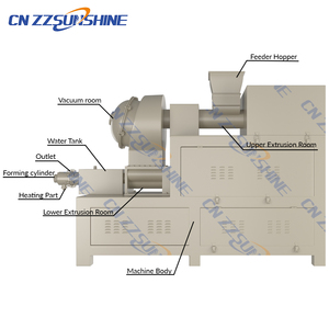Máquina de Extrusión de Precisión con Doble Tornillo y Sistema de Vacío, Totalmente Automática, Velocidad Ajustable, Calentamiento Uniforme, 220V/380V - Product Image 3