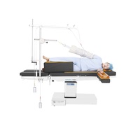 Table d'hôpital Howell série 608 en acier inoxydable 304 translucide aux rayons X avec télécommande