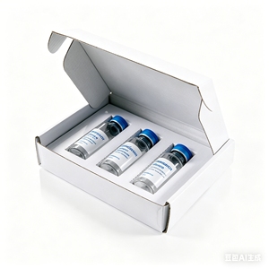 Cajas de Papel Grueso Resistentes a los Golpes con Forro Acolchado, Contenedor de Embalaje para 3 Frascos de Vidrio 30R - Product Image 6