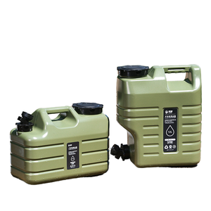 Cắm Trại Ngoài Trời Di Động Cấp Thực Phẩm PE Bình Chứa Nước 5L Vuông Kín Hơi Chống Rò Rỉ Không Độc Hại Niêm Phong Chắc Chắn Thùng Nguyên Chất - Product Image 1