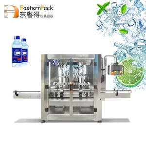 Multifunctional Detergent Palm Oil Bottling Three Color Cream Multi Lane Liquid Sachet Packing Sauce Seal Juices Filling Machine