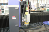 Machine de découpe laser à fibre de bureau CNC 3 axes pour tôles métalliques 1500x3000mm pour l'acier inoxydable