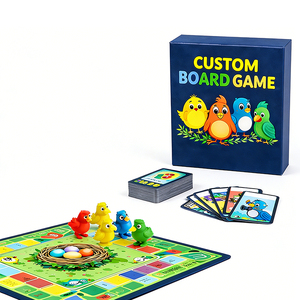 Fabricant de jeux de société sur mesure OEM, service d'impression de jeux de cartes multijoueurs écologiques avec boîte de jeu en plastique - Product Image 2