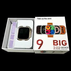 Montre intelligente T900 Ultra mini Big 45mm Smart Watch Series 9 Ultra Clone Full Screen Smart Watch