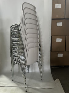 Sillas Ergonómicas de Oficina, para Conferencias, Escuelas, Aulas, Reuniones, Capacitaciones, con Asiento de PP y Patas de Metal, en Oferta - Product Image 6