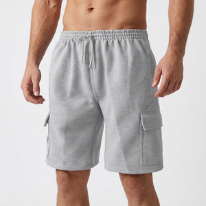 Pantalones Cortos Deportivos Personalizados PASUXI para Hombre, Casuales de Verano, Sólidos, de Cintura Media, Transpirables, de Secado Rápido, Holgados y a la Moda - Product Image 2