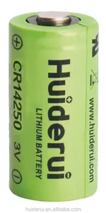 Baterai kualitas tinggi kinerja baik Cr14250 3.0v 850mah baterai Lithium Cr14250 baterai utama Li