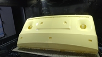 Fabrication sur mesure de pièces automobiles en résine POM ABS, prototypage de couvre-pare-chocs avant de voiture, service d'impression 3D et de moulage sous vide.