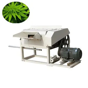 Hot selling hemp automatic decorticator machine for wholesales