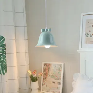 马卡龙花式吊灯小钟形现代设计餐厅床边吊灯发光二极管吊灯