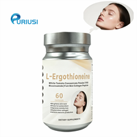 Capsules de L-ergothionéine, poudre concentrée de tomate blanche, améliore le métabolisme, le collagène, le blanchiment et les antioxydants, capsules de PQQ