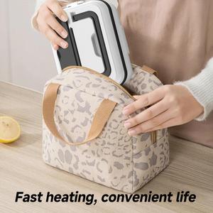 Self-heating <strong>Food</strong> <strong>Warmer</strong> Rechargeable <strong>Portable</strong> Heating Lunch Box Suitable for Office, <strong>Travel</strong>, Car, Picnic and Outdoor - Product Image 5