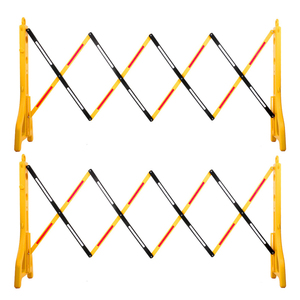 Usine <span class=keywords><strong>pas</strong></span> <span class=keywords><strong>cher</strong></span> prix Portable accordéon porte contrôle des foules Barricades <span class=keywords><strong>extensible</strong></span> clôture pliable barrière pour la sécurité routière - Product Image 2
