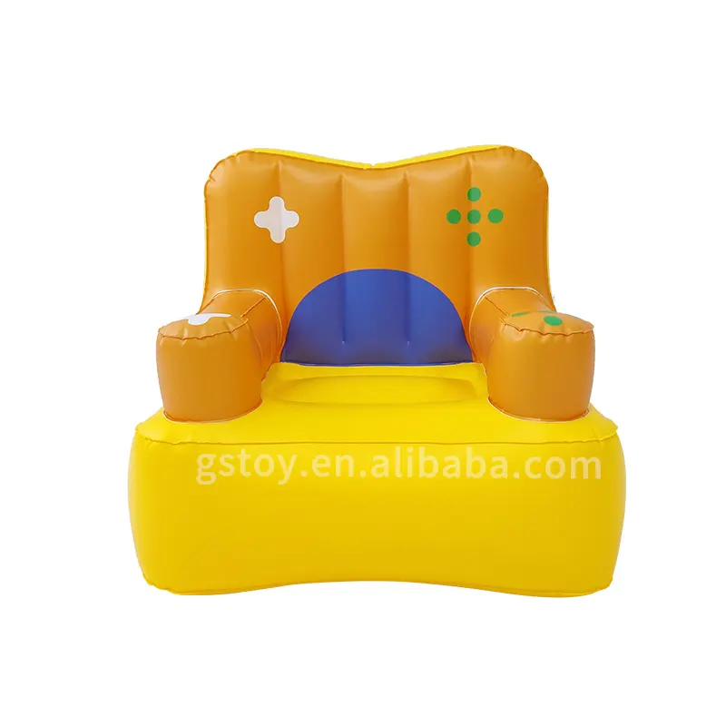 Campeggio all'aperto pieghevole PVC bambini aria poltrona mini bambino divertente cartone animato saltare in aria divano gonfiabile gioco per bambini divano