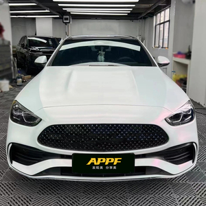 Film de protection de peinture (PPF) en vinyle TPU coulé, effet <span class=keywords><strong>satin</strong></span>é <span class=keywords><strong>blanc</strong></span>-rouge, pour changement de <span class=keywords><strong>couleur</strong></span> de voiture - Product Image 4
