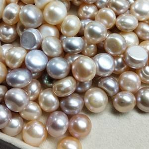 ลูกปัดมุกแท้คุณภาพสูง ขนาด 14-16 มม. สีชมพูไล่เฉดสีม่วงแบบบาโรก  แบบใหม่  ลูกปัดมุกแบบหลวม  ลูกปัดมุกคู่ - Product Image 2