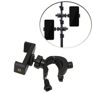 Support universel de pince de vélo de guidon de moto et support de téléphone portable Support de <span class=keywords><strong>tube</strong></span> de Support pour SmartPhone - Product Image 2