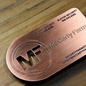 Tarjeta de Visita Profesional de Metal, en Blanco, de Aluminio Anodizado de 0.8 mm - Product Image 4