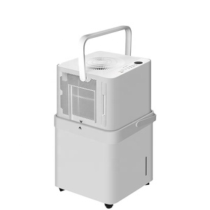 <span class=keywords><strong>Deshumidificador</strong></span> <span class=keywords><strong>Compacto</strong></span> y Portátil de 12L con Compresor R290, Ruedas Universales, Control por Aplicación y Wi-Fi, para Uso Doméstico - Product Image 1