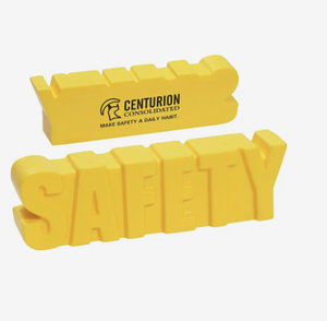 Balles anti-stress personnalisées avec message de sécurité, jouet inspirant à presser, logo imprimé, cadeau <span class=keywords><strong>en</strong></span> gros - Product Image 1