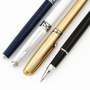 Stylo à encre gel en métal en promotion avec logo personnalisé - Product Image 4