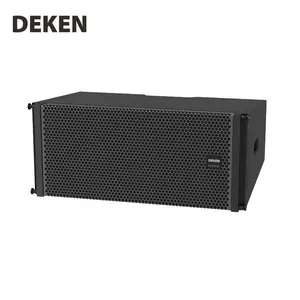 DEKEN SHOW L210 Double 10 Inch Stage Audio Speaker 3 Unit 2 Way Inverting Passive Indoor 8 OhmS 700W Linear Array for Party