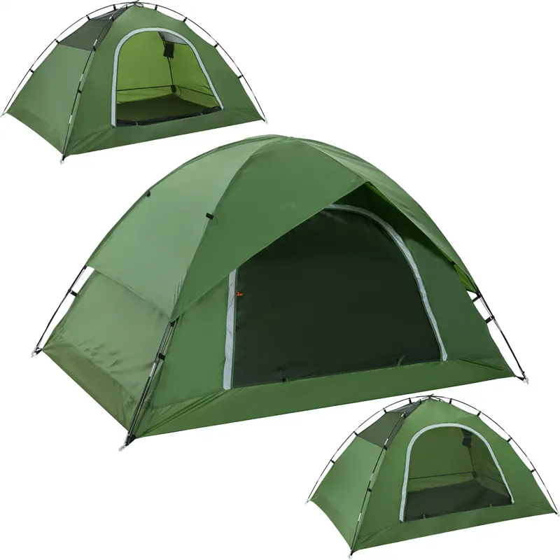 Windproof cắm trại Lều mùa nhẹ Backpacking Lều thiết lập một cách nhanh chóng tuyệt vời đi bộ đường dài cắm trại lều