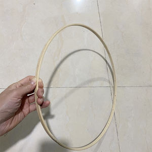 Instrument à <span class=keywords><strong>percussion</strong></span> de taille personnalisée en bois, petits cerceaux en bois pour batterie, forme ronde, rangée unique, vente en gros - Product Image 6