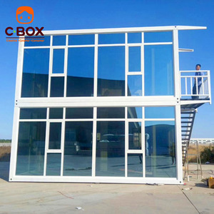 Cbox, Edificio de Oficinas Prefabricado de Fácil Montaje, Módulos de Paredes de Cristal, Casas Pequeñas, Cafetería, Gimnasio, Contenedor Prefabricado - Product Image 2
