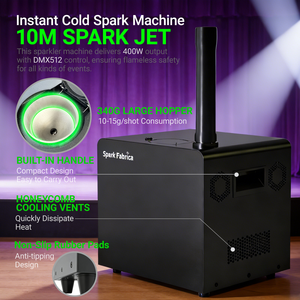 SPARK <span class=keywords><strong>GERB</strong></span>, máquina de fuente de Bengala fría de pulverización de chorro de chispa de respuesta rápida de 6m y 10m para efecto de escenario, 2, 1, 2, 2 - Product Image 2