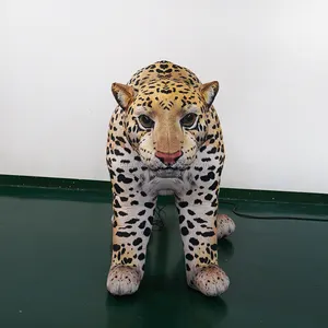 Leopard Modell Werbe veranstaltungen aufblasbare Replik Geparden Maskottchen Tier für die Dekoration