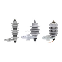 Parafoudre à oxyde de zinc en boîtier polymère 6,6 kV 10 kV YH10W-9 YH10W-10 pour distribution
