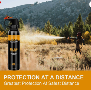 16oz Gazeuse de Protection Personnel Wildlife Deterrent 470g Maximum Strength Animal Repellent Emergency Safety Tool for Camping - Product Image 4