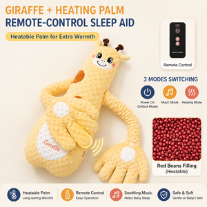Almohada <span class=keywords><strong>de</strong></span> <span class=keywords><strong>Dormir</strong></span> <span class=keywords><strong>de</strong></span> Algodón <span class=keywords><strong>para</strong></span> Bebés, Suave y Reconfortante, Anti-Sobresalto, Ayuda a Calmar y Conciliar el Sueño - Product Image 6
