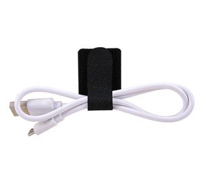 Pince de ligne de fixation de fil auto-adhésive Organisateur de bureau <span class=keywords><strong>pour</strong></span> des clips de câble de stockage de tissu pratiques - Product Image 1