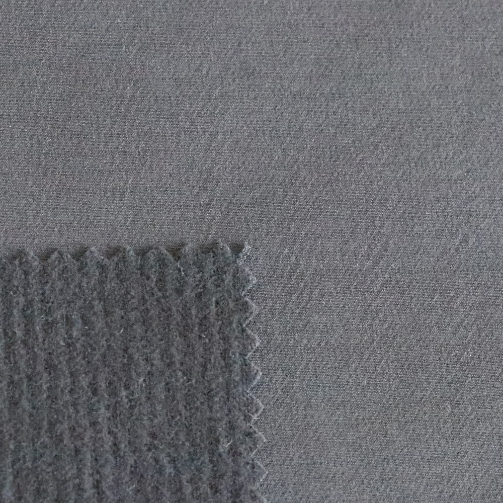 Risen 70D Nylon Merino Wool Spandex Blended Striped Jacquard Woven 4 Way Stretch Fabric