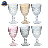 Verres à jus élégants pour mariage, verrerie, verre transparent, gobelet