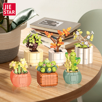 Nouveau produit phare : Ensemble de blocs de construction éducatifs et créatifs DIY, thèmes Perle, Rose, Cactus, Plante succulente en pot, Fleur, Cadeau pour enfants