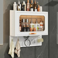 Support mural en plastique pour bouteilles d'épices et couteaux de cuisine, idéal pour le rangement d'outils et de linge de lit dans la cuisine