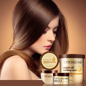 China Factory Private Label 250ml Paraben Free Natural Argan Oil Hair Treatment Organic Hair Mask