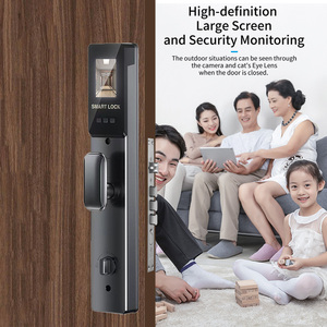 Xsdts K9-W wishome 3D sinh trắc học thông minh khóa cửa an ninh khuôn mặt nhận dạng vân tay mật khẩu kỹ thuật số IC thẻ App mở khóa - Product Image 6